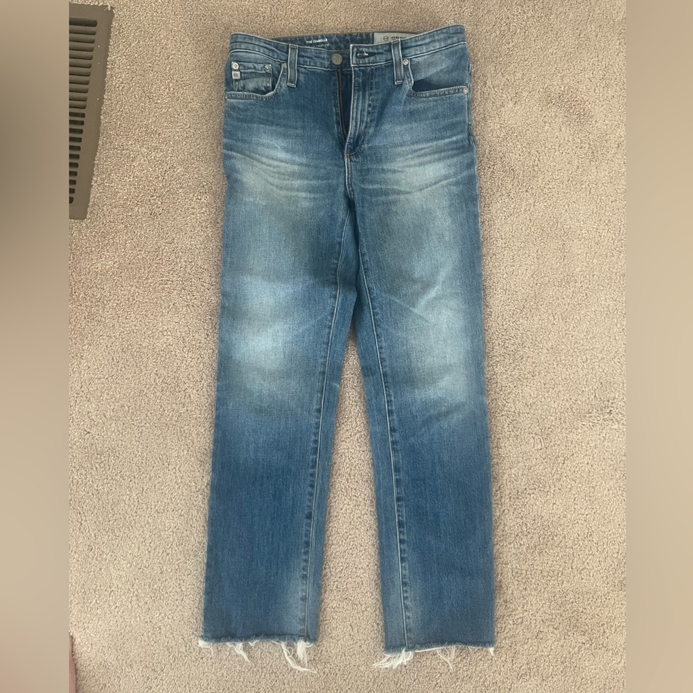 AG The Isabelle high-rise straight crop, size 26